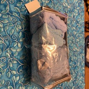 Blue Bath Accessory Set NWT